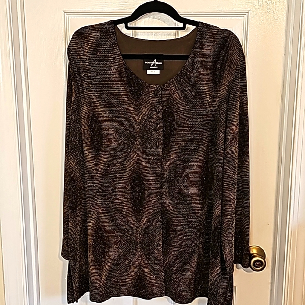 Shimmery Shirt-Jacket, 18
